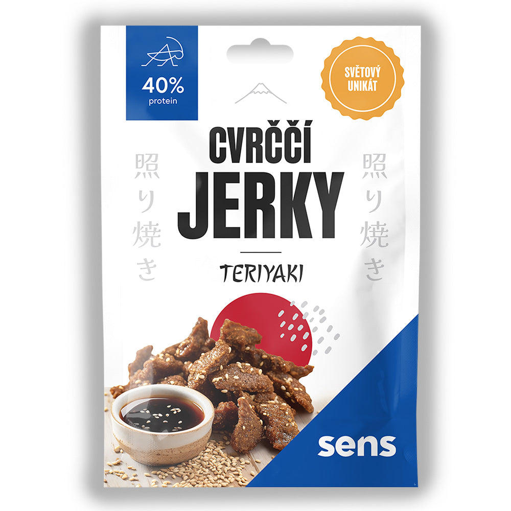SINGLE Cvrččí jerky - TERIYAKI (25g)